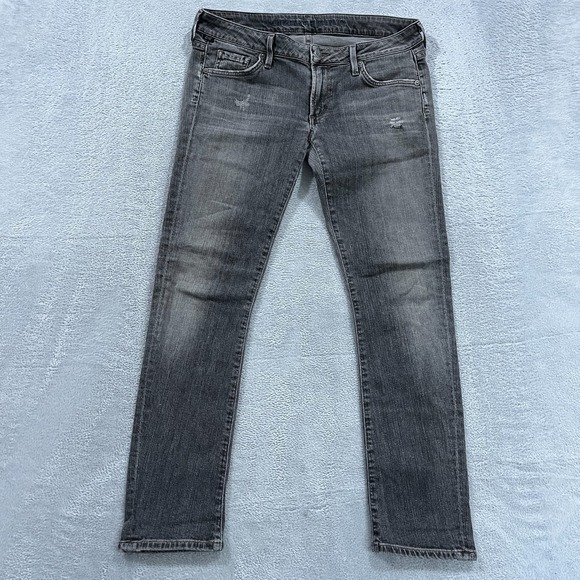 Citizens Of Humanity Jeans By Jerome Dahan Women 30 Gray Slim Made In‎ USA - Picture 1 of 12